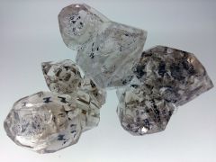 Groupe de cristaux Herkimer