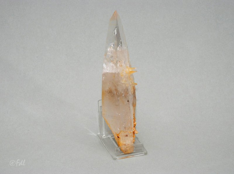 Pointe de cristal de roche