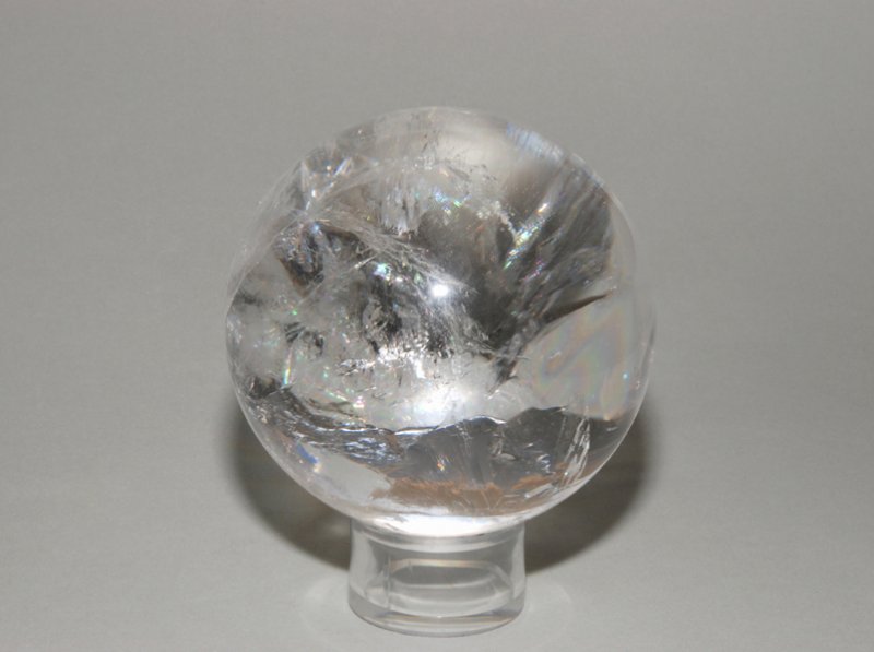 Boule en cristal de roche du Mont Ganesh